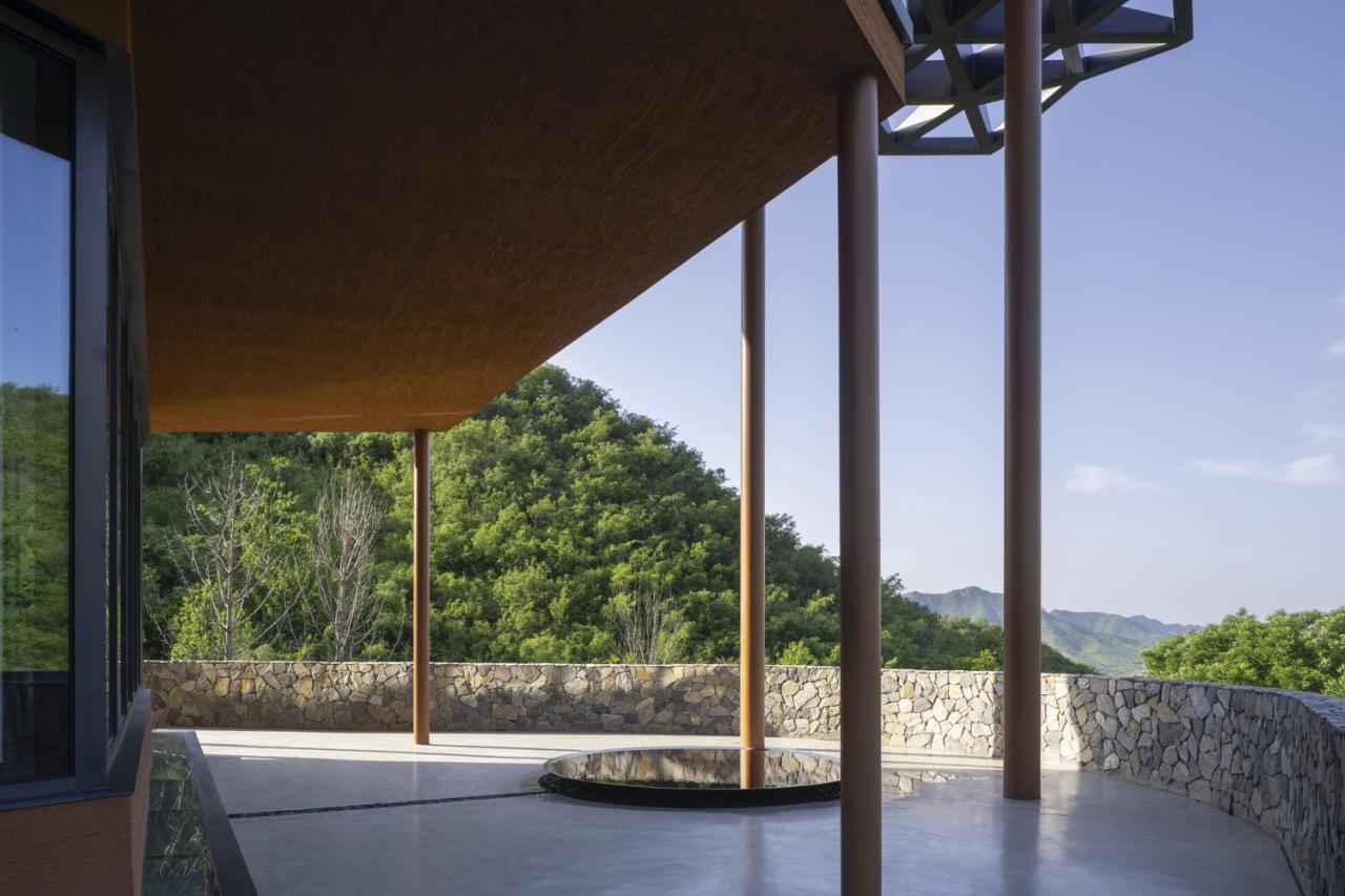 BIM建筑|化作天上的星星, 静美的灵魂栖息地：石家庄安德生命纪念公园·云镜 / 小隐建筑