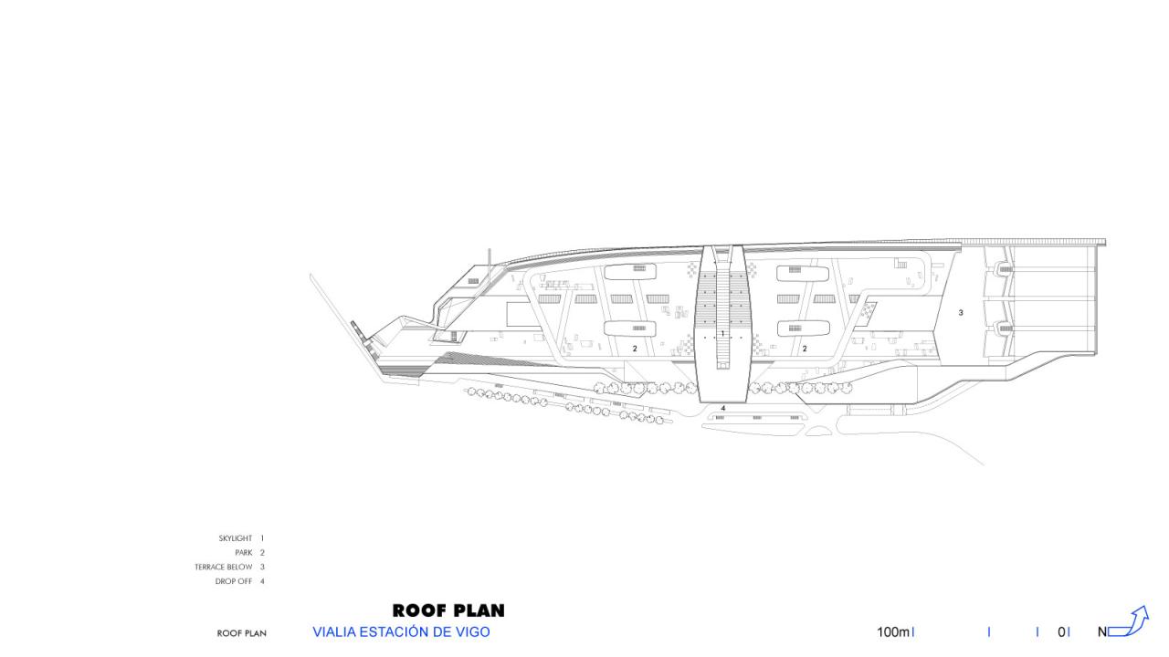 BIM建筑|混合用途的交通综合体 西班牙维亚利亚比戈综合交通枢纽站 / 墨菲西斯建筑事务所