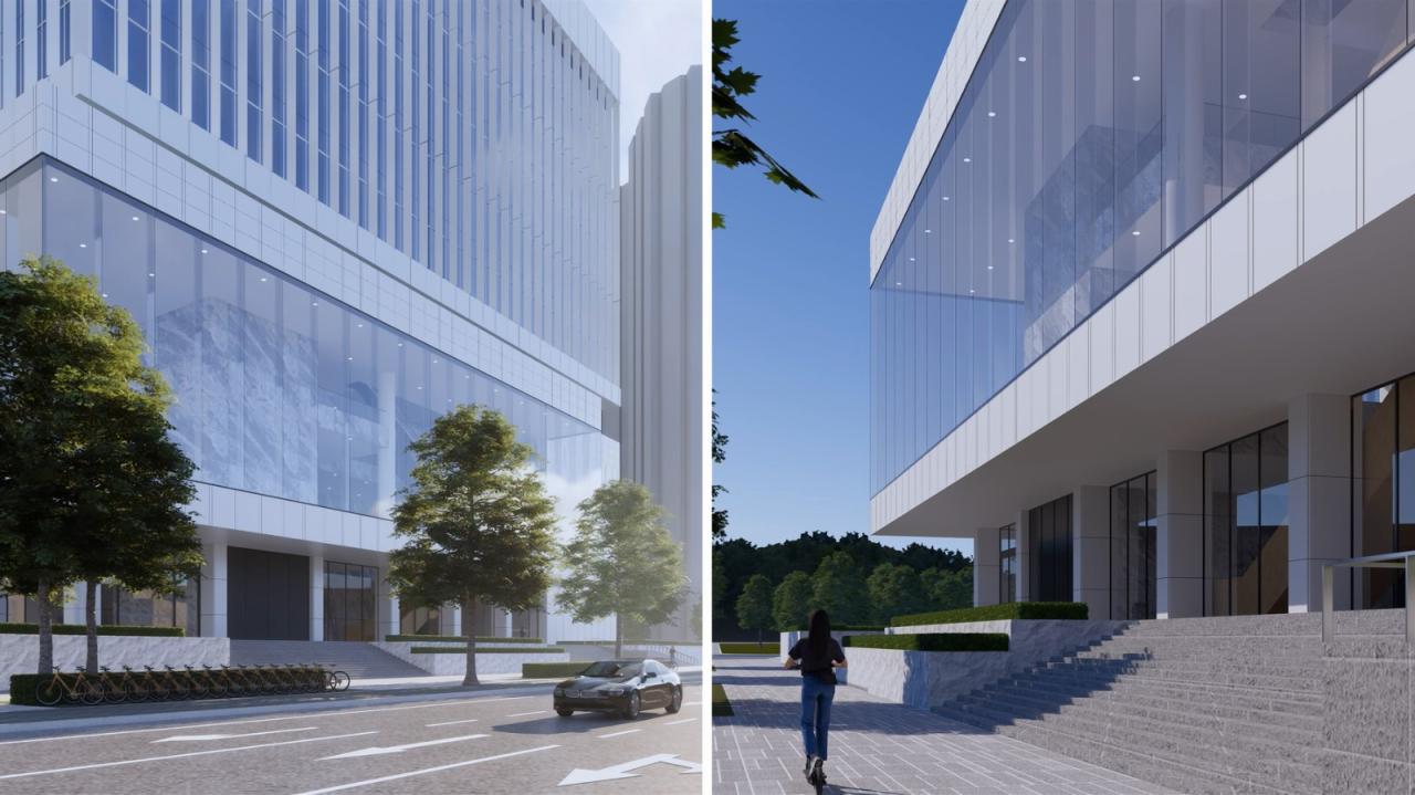 BIM建筑|凝固的正义•常州市中级人民法院扩建 / 简和建筑