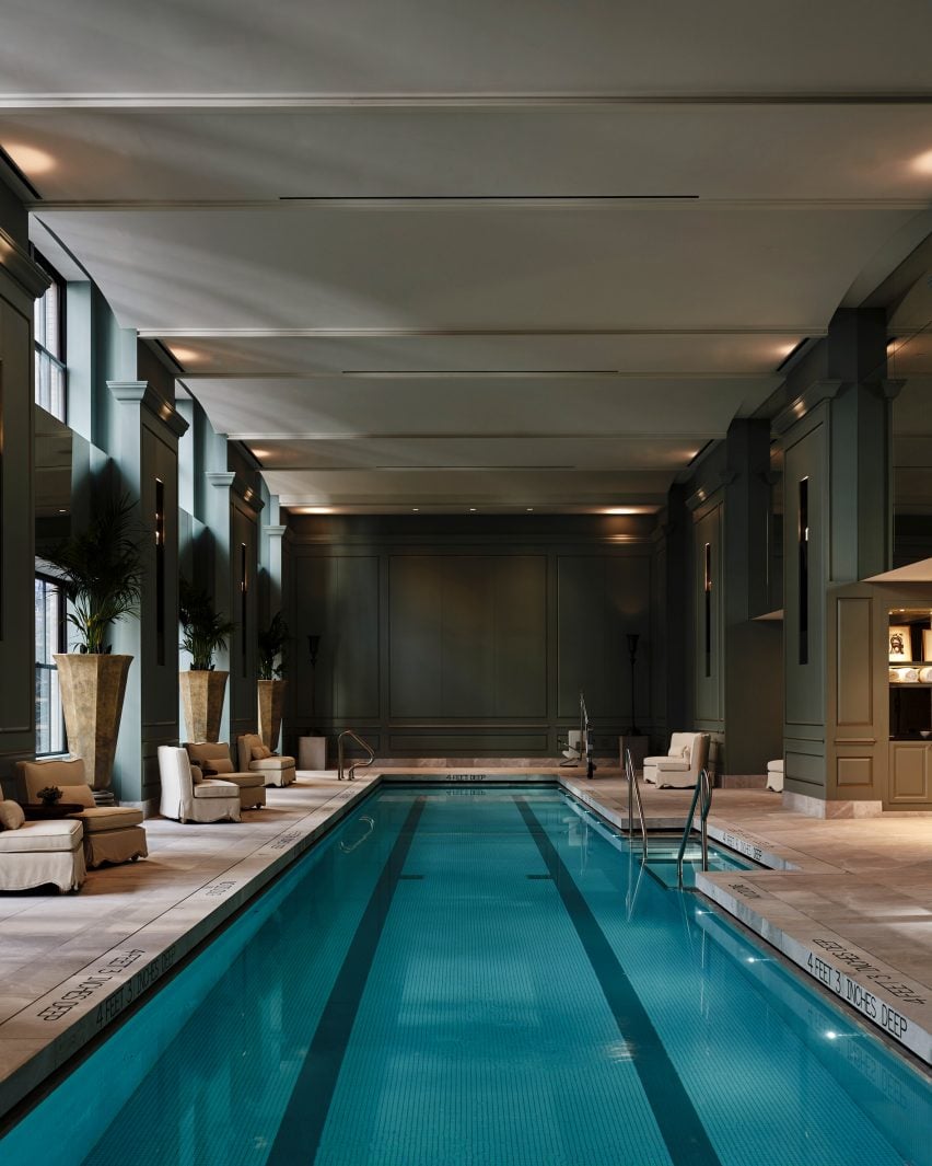 BIM建筑|索菲特工作室设计世界最瘦超高层摩天楼室内