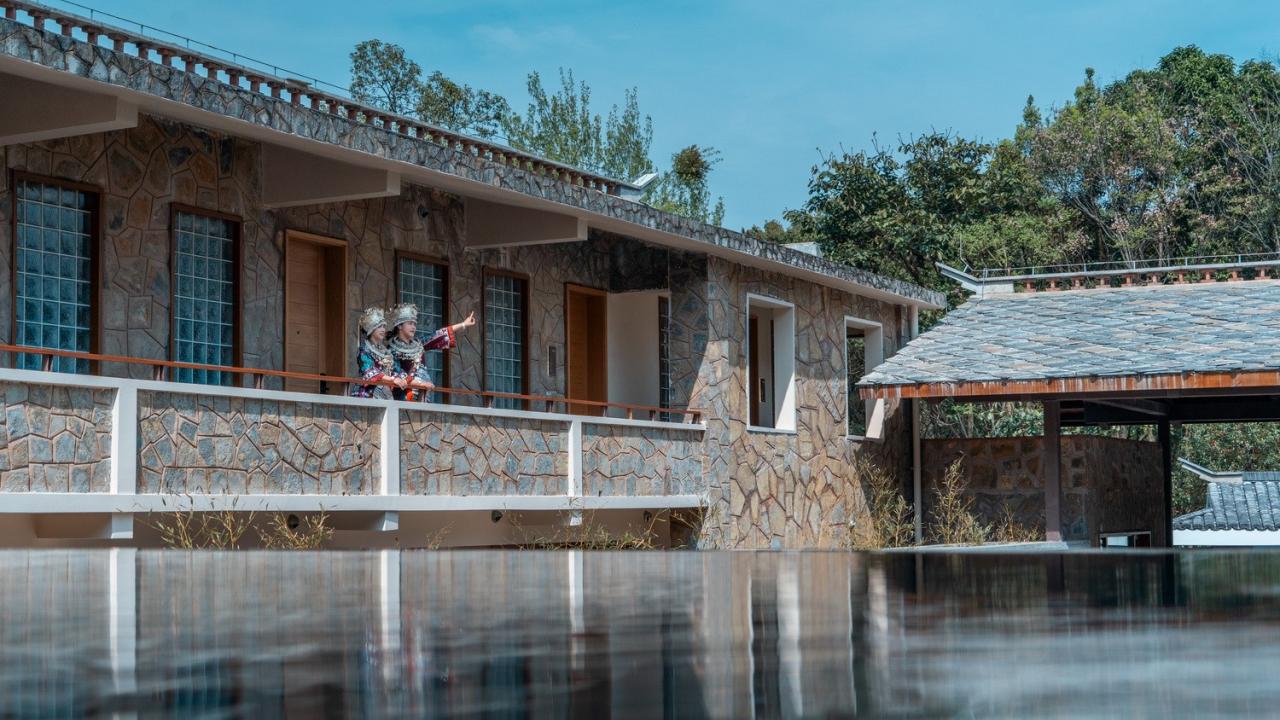 BIM建筑|瀑布下的诗意栖居:尧珈•瀑布村 /上海尧舜建筑设计有限公司