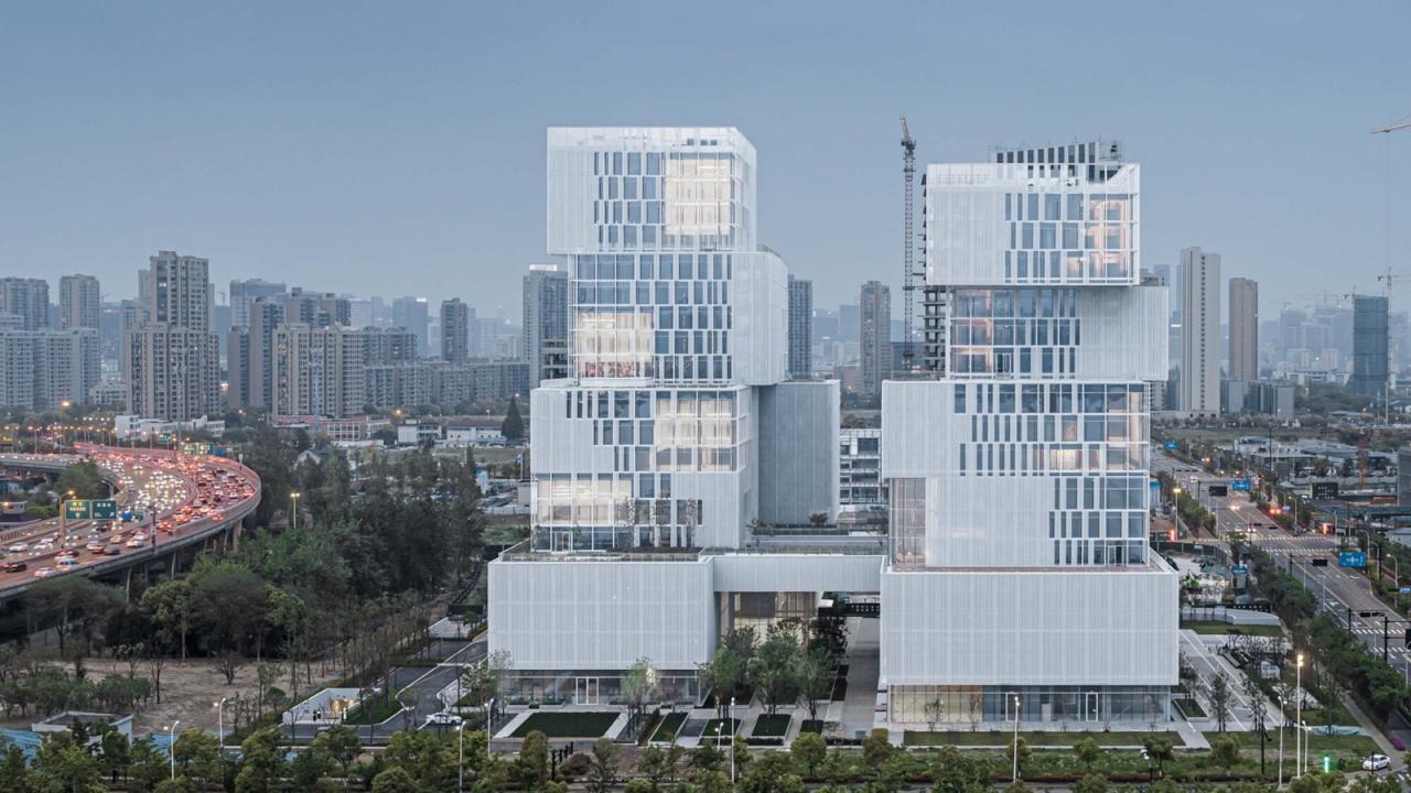 BIM建筑|杭州智慧新天地创新中心 / gad