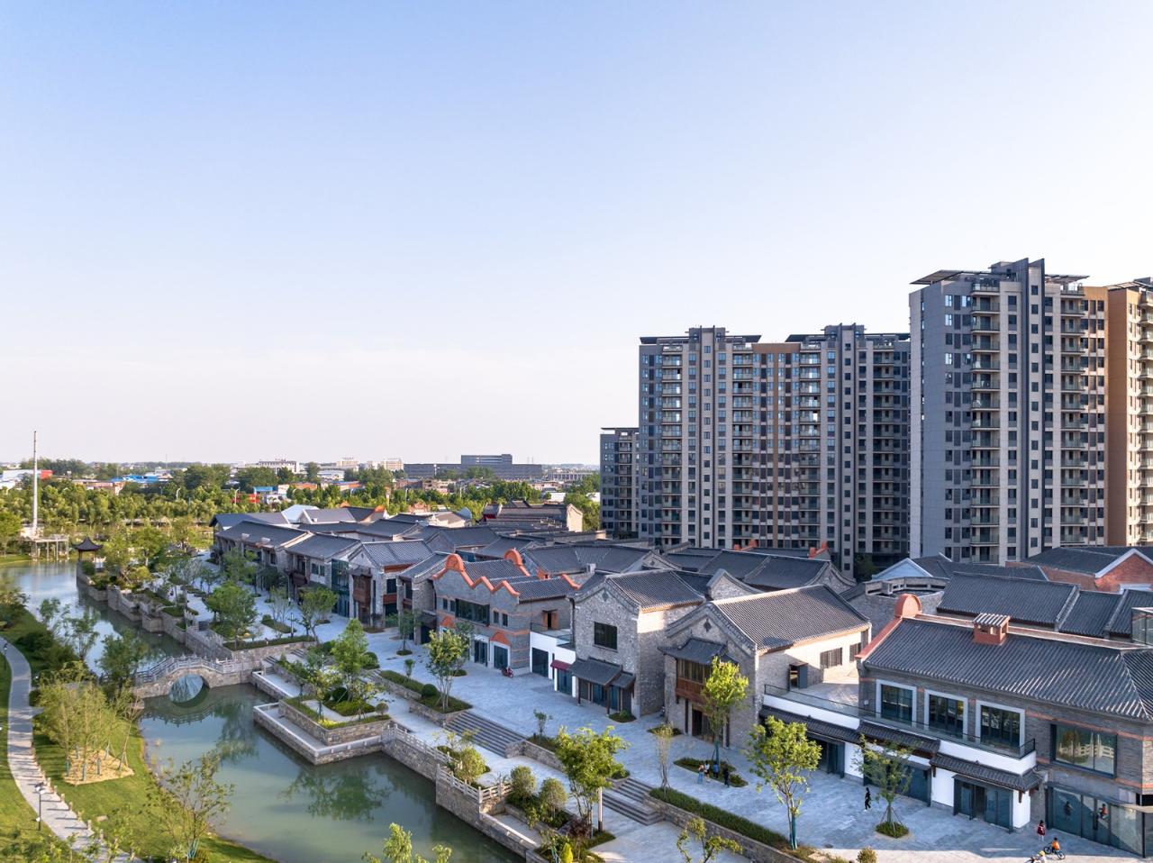 BIM建筑|古韵与新生，空间与群像：阜阳罍街 / 柏涛建筑