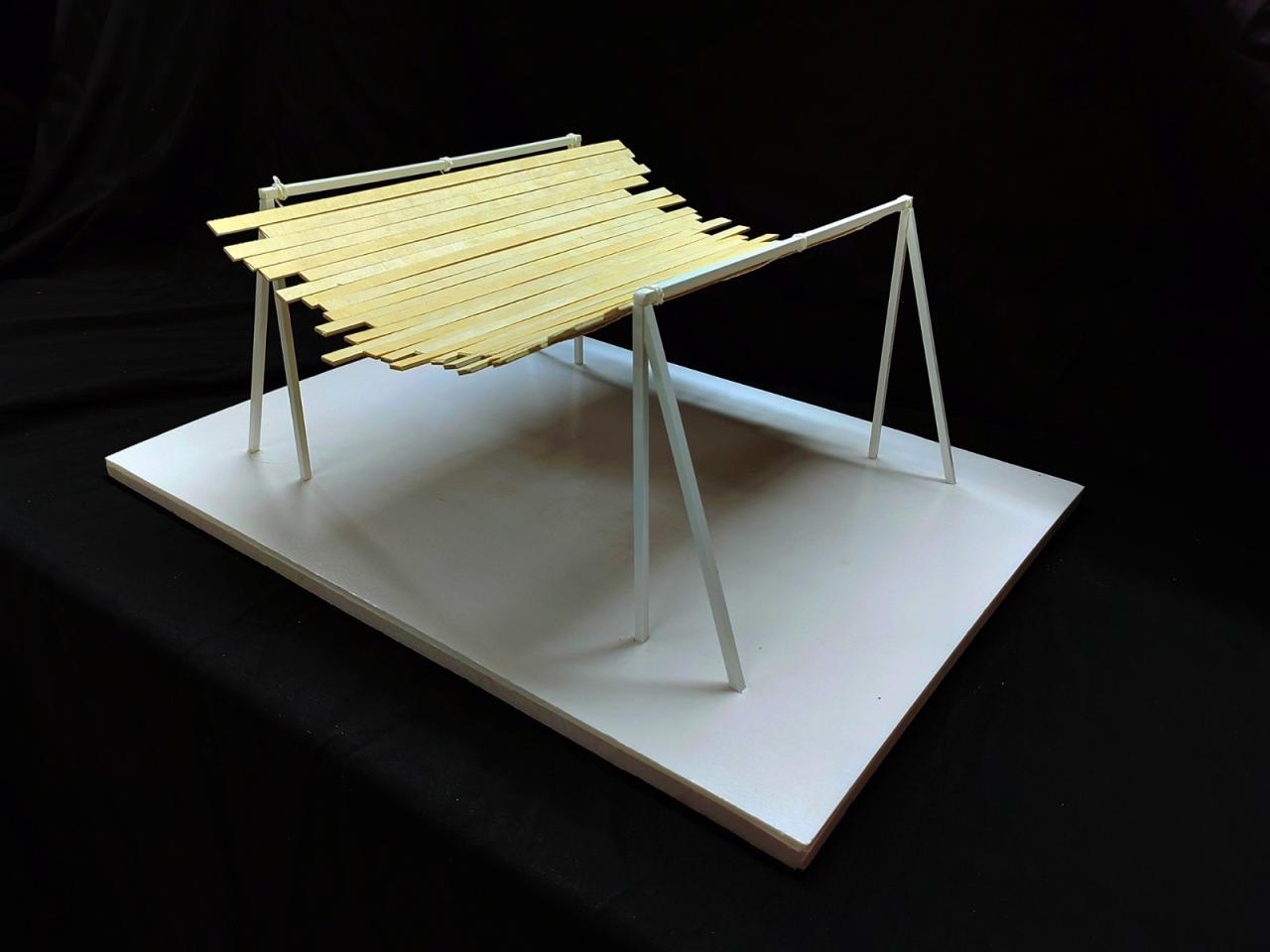 BIM建筑|径山花海帐亭 / 浙江农林大学园林设计院 + 杭州东维建筑