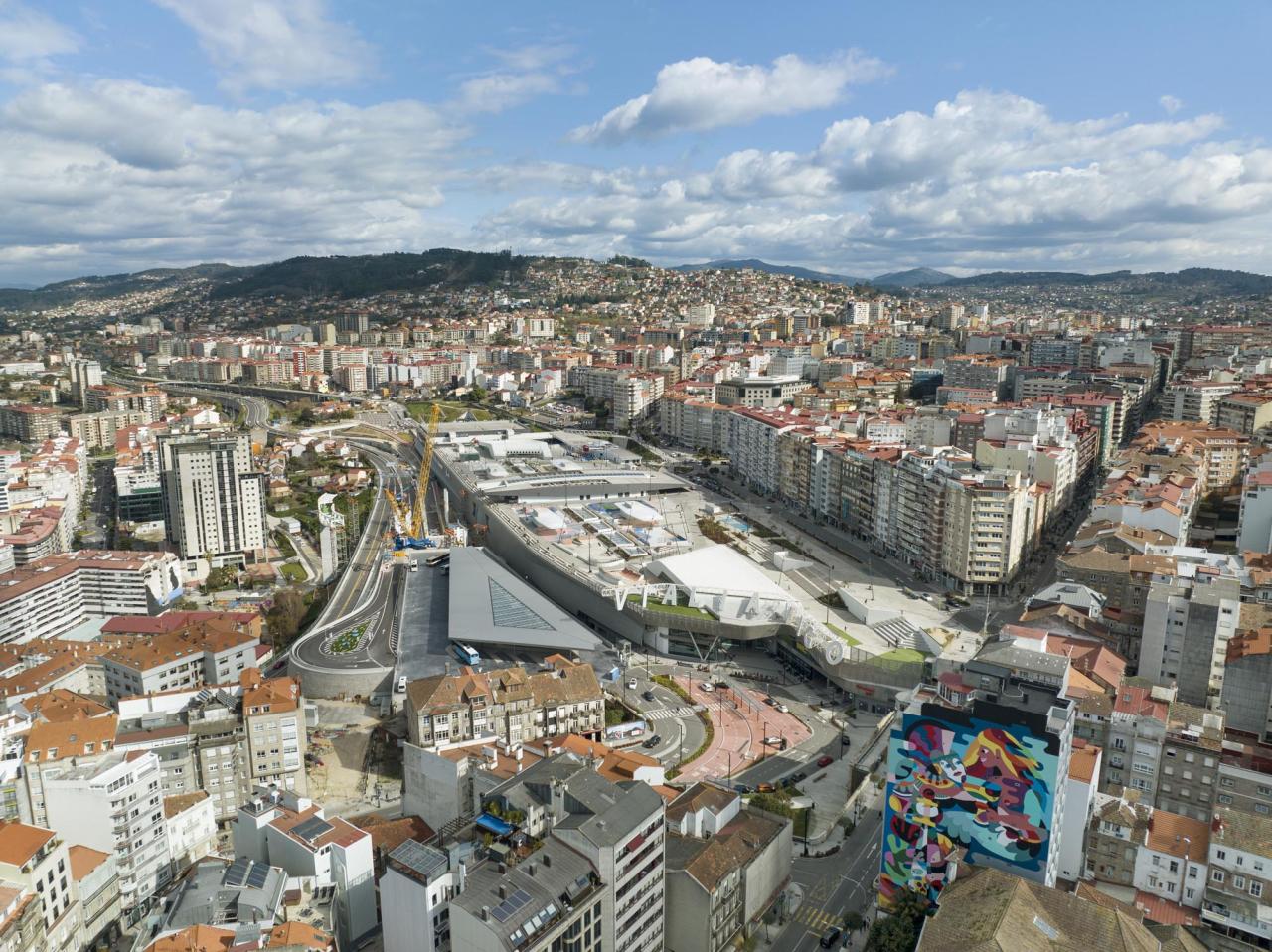 BIM建筑|混合用途的交通综合体 西班牙维亚利亚比戈综合交通枢纽站 / 墨菲西斯建筑事务所