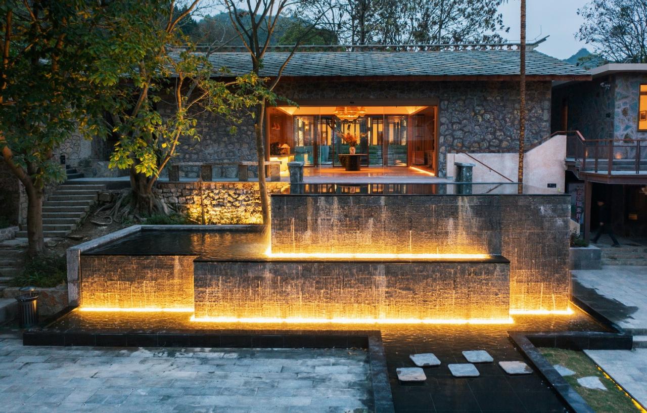 BIM建筑|瀑布下的诗意栖居:尧珈•瀑布村 /上海尧舜建筑设计有限公司