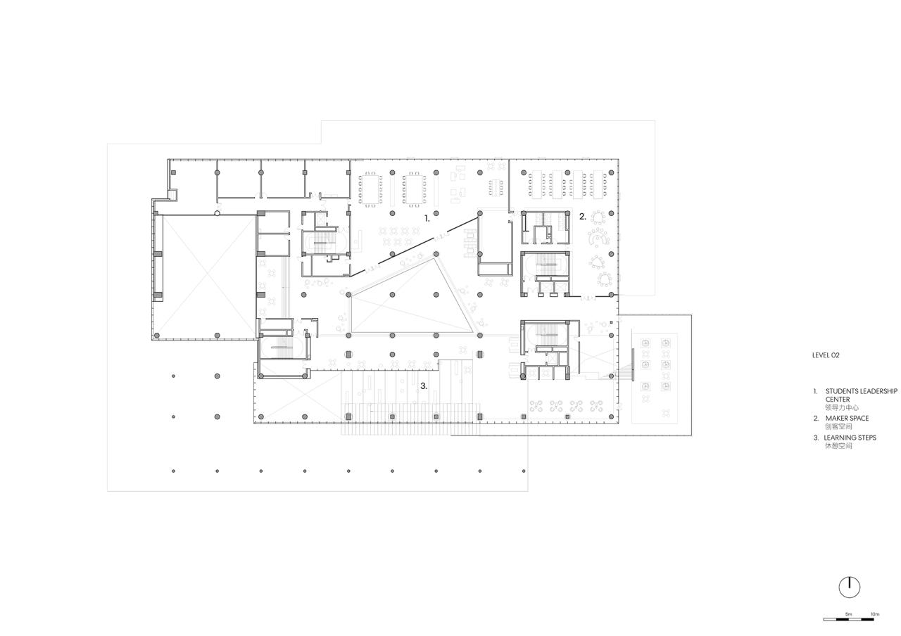 BIM建筑|温州肯恩大学学生学习活动中心 / Perkins&Will