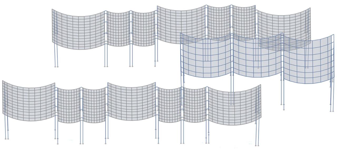 BIM建筑|径山花海帐亭 / 浙江农林大学园林设计院 + 杭州东维建筑