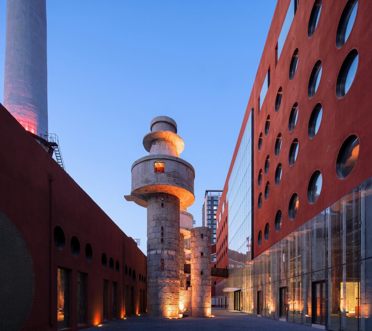 BIM建筑|南小营供热厂改造，越界锦荟园 / 原地建筑