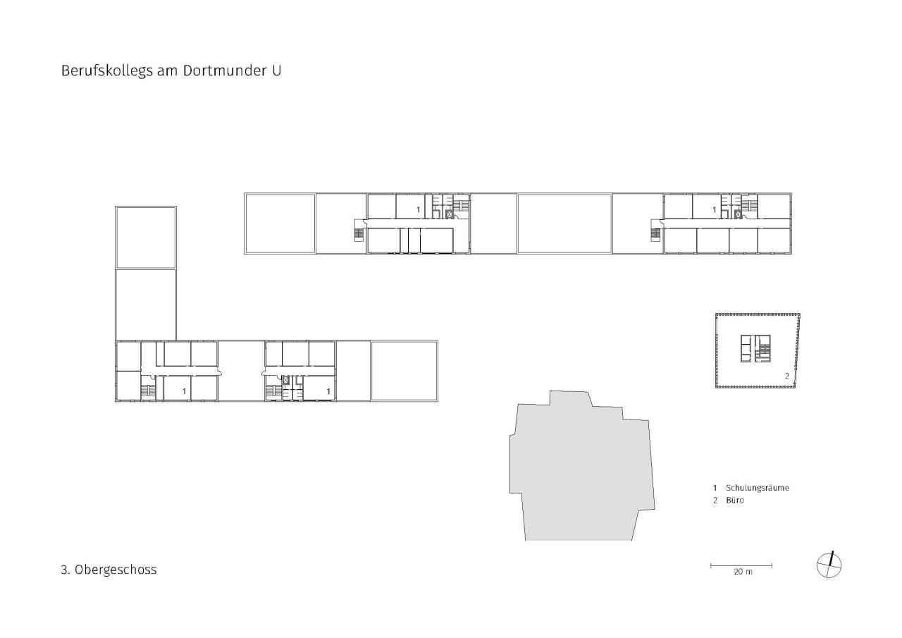 BIM建筑|德国多特蒙德U艺术创意中心及职业教育学园 / Gerber Architekten