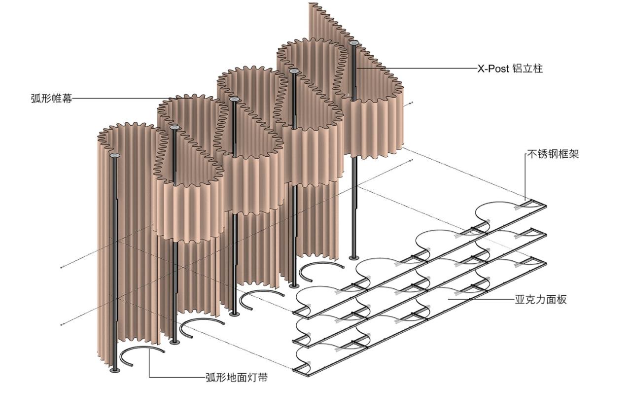 BIM建筑|微醺的夜上海: 一个剧场与酒吧的空间集合体 / 无定设计