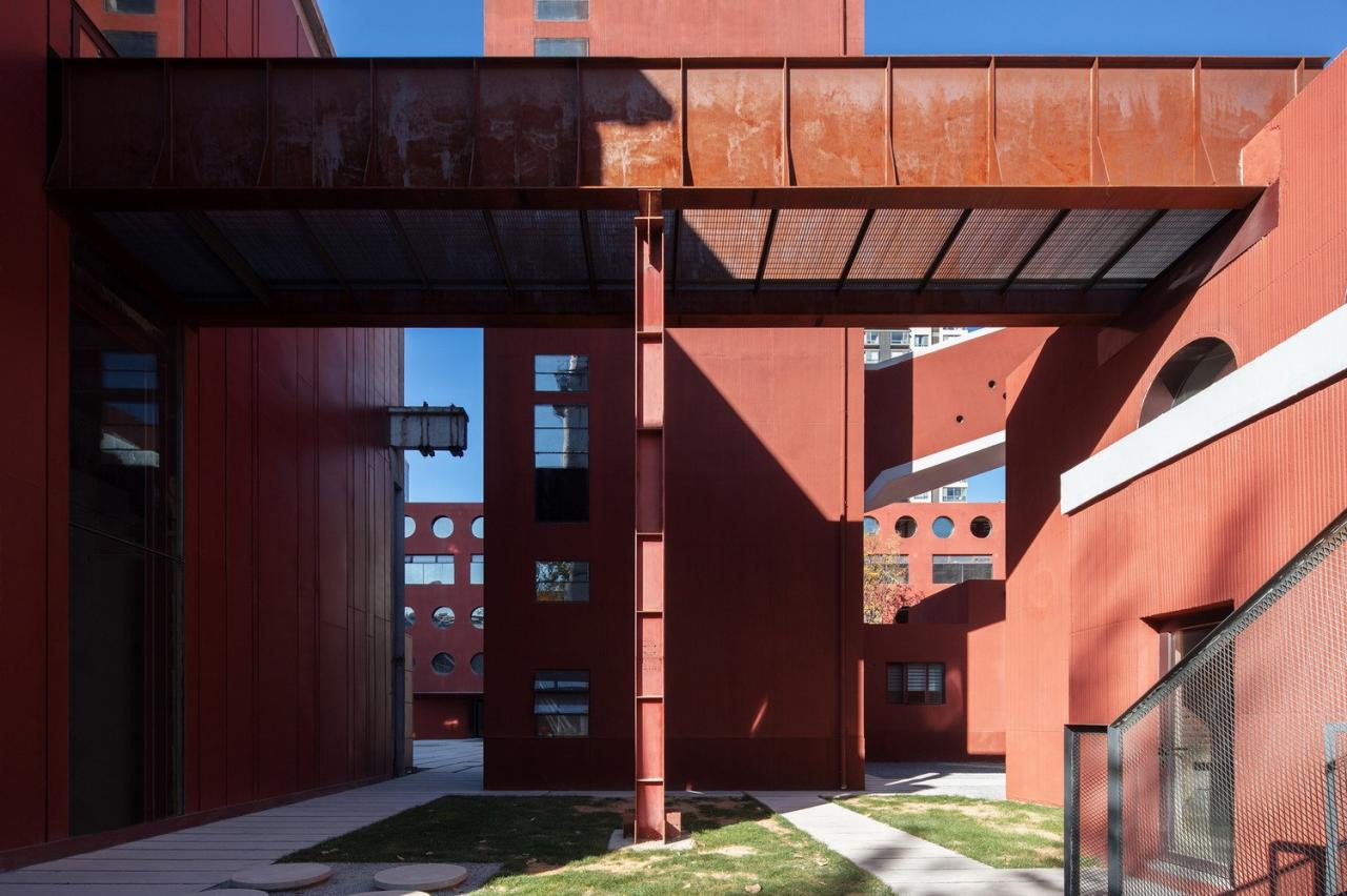 BIM建筑|南小营供热厂改造，越界锦荟园 / 原地建筑