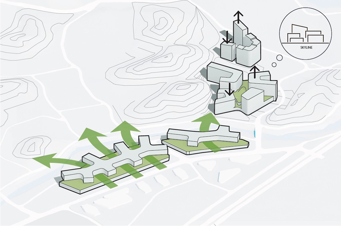 BIM建筑|以山水动脉形塑医校综合体：南方科技大学医学院及 南方科技大学附属医院 / 盖博建筑设计事务所