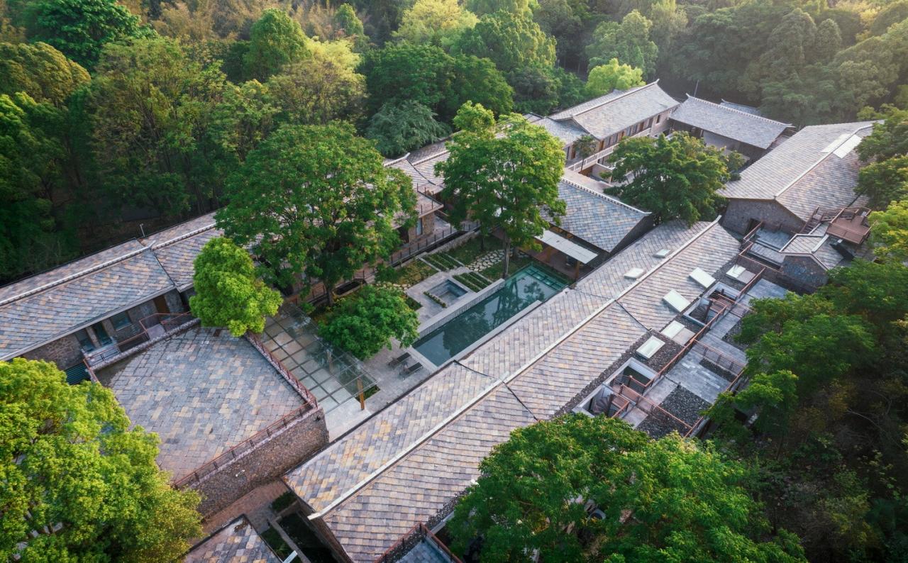 BIM建筑|瀑布下的诗意栖居:尧珈•瀑布村 /上海尧舜建筑设计有限公司