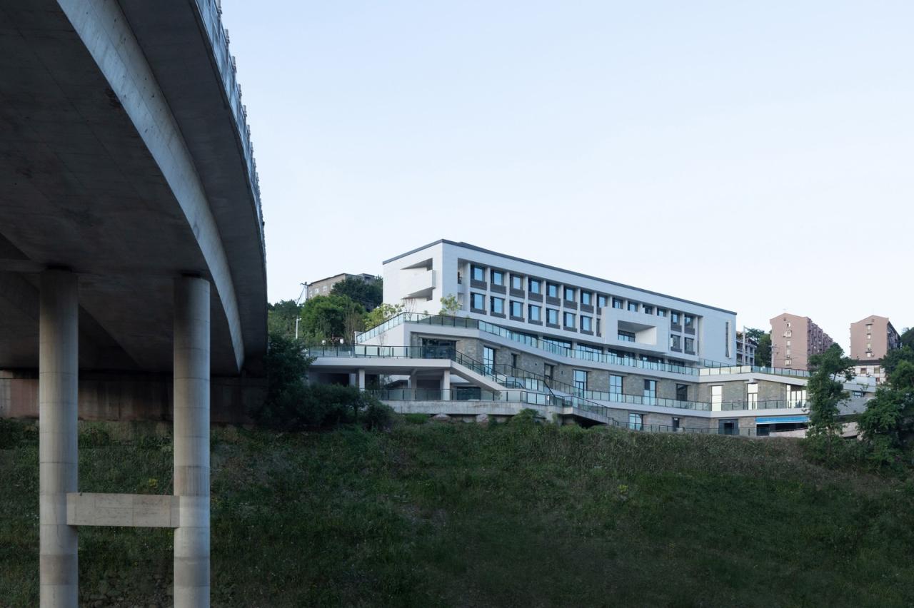 BIM建筑|磁器口服务中心 / 重庆悦集建筑设计