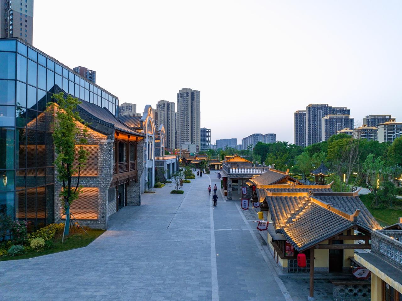 BIM建筑|古韵与新生，空间与群像：阜阳罍街 / 柏涛建筑