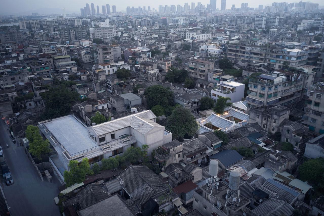 BIM建筑|潮州有熊酒店 / 以靠建筑