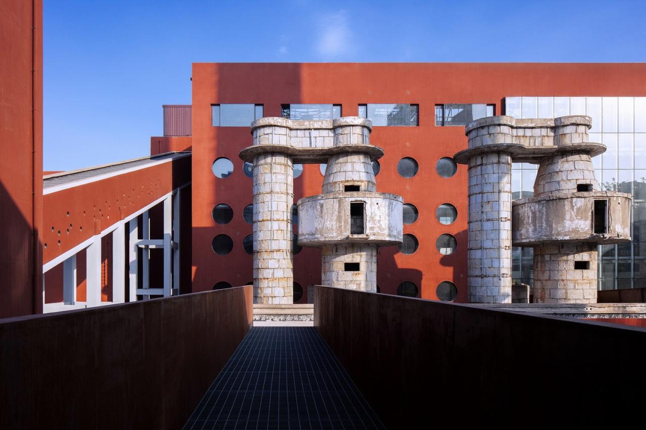 BIM建筑|南小营供热厂改造，越界锦荟园 / 原地建筑