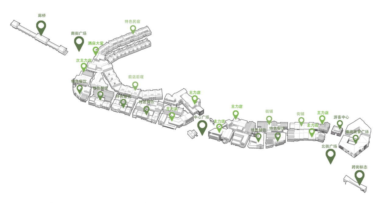 BIM建筑|古韵与新生，空间与群像：阜阳罍街 / 柏涛建筑