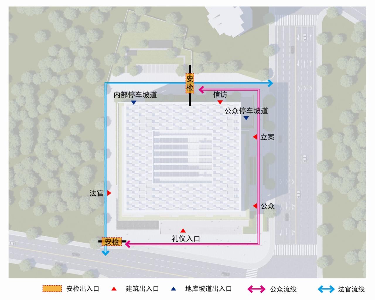 BIM建筑|凝固的正义•常州市中级人民法院扩建 / 简和建筑