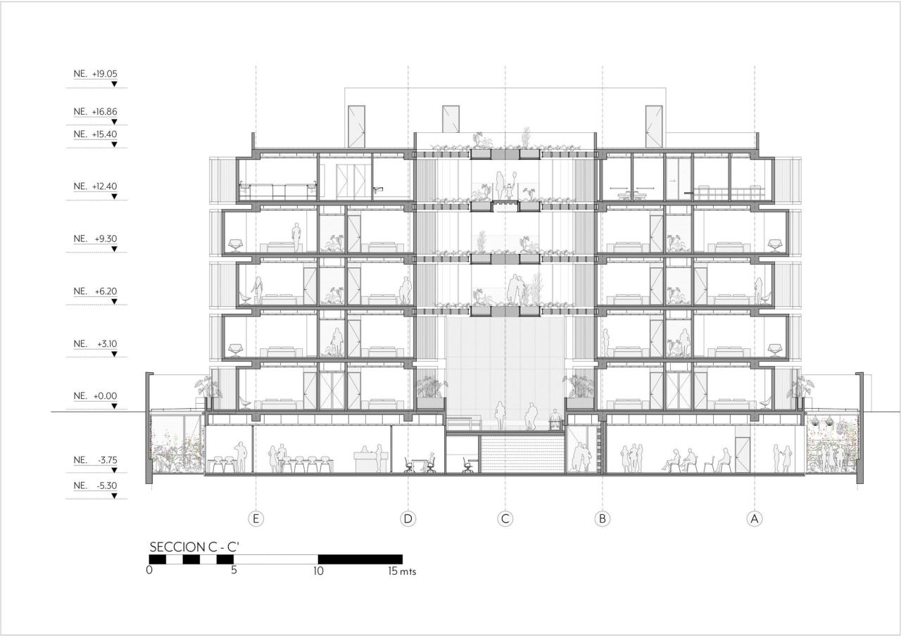 BIM建筑|BA’RA 酒店 / Plan:b arquitectos