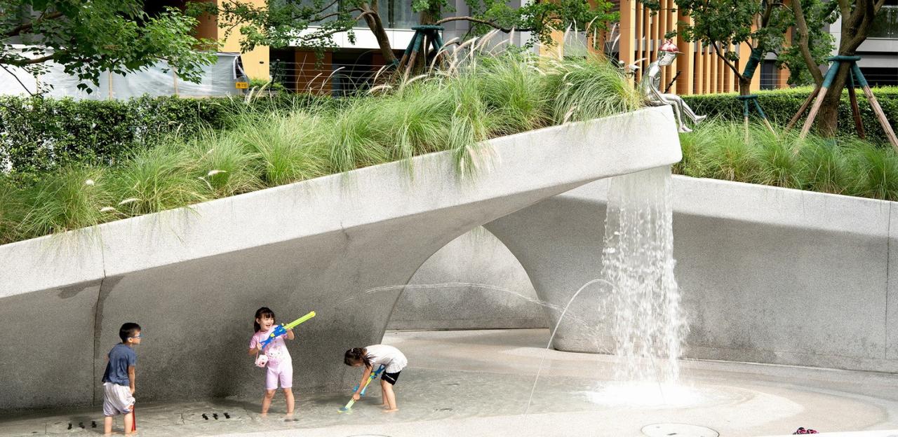 BIM建筑|景观设计：麓湖水线公园 / Lab D+H