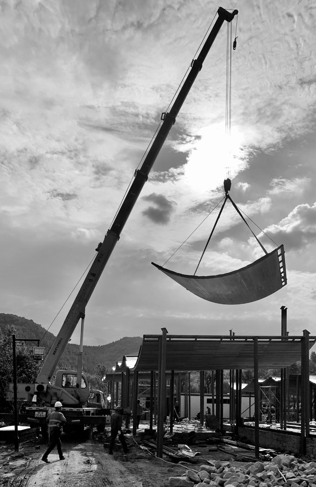 BIM建筑|径山花海帐亭 / 浙江农林大学园林设计院 + 杭州东维建筑