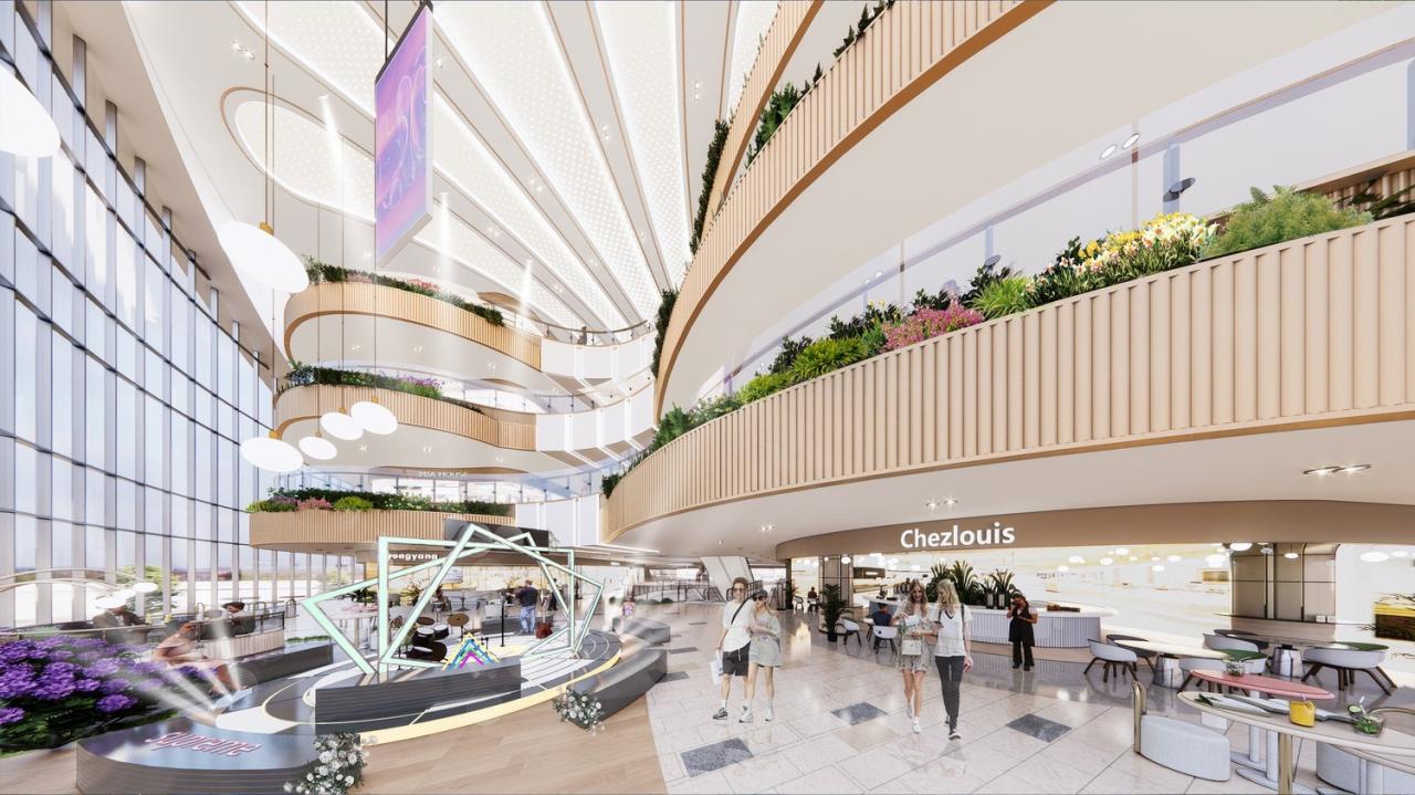 BIM建筑|山水之城·泰汶城市广场 / 简和建筑