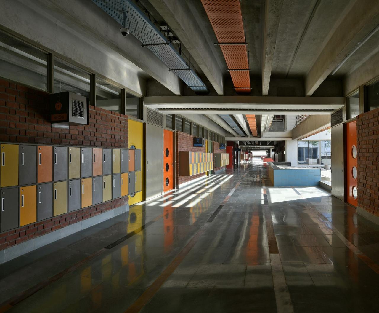 BIM建筑|Shiv Nadar 学校 / Stephane Paumier Architects