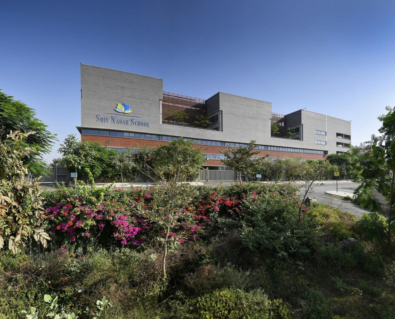 BIM建筑|Shiv Nadar 学校 / Stephane Paumier Architects