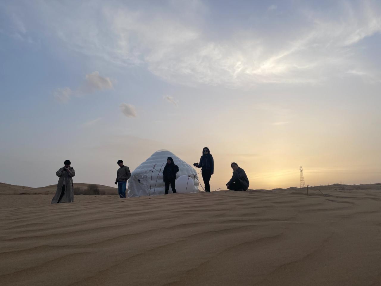 BIM建筑|充气蒙古包 Air Ger / 阁尔工作室