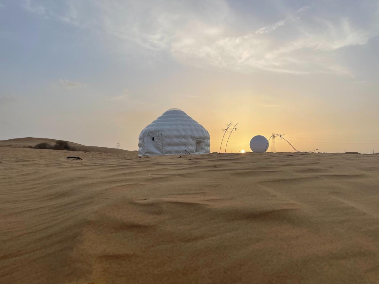 BIM建筑|充气蒙古包 Air Ger / 阁尔工作室