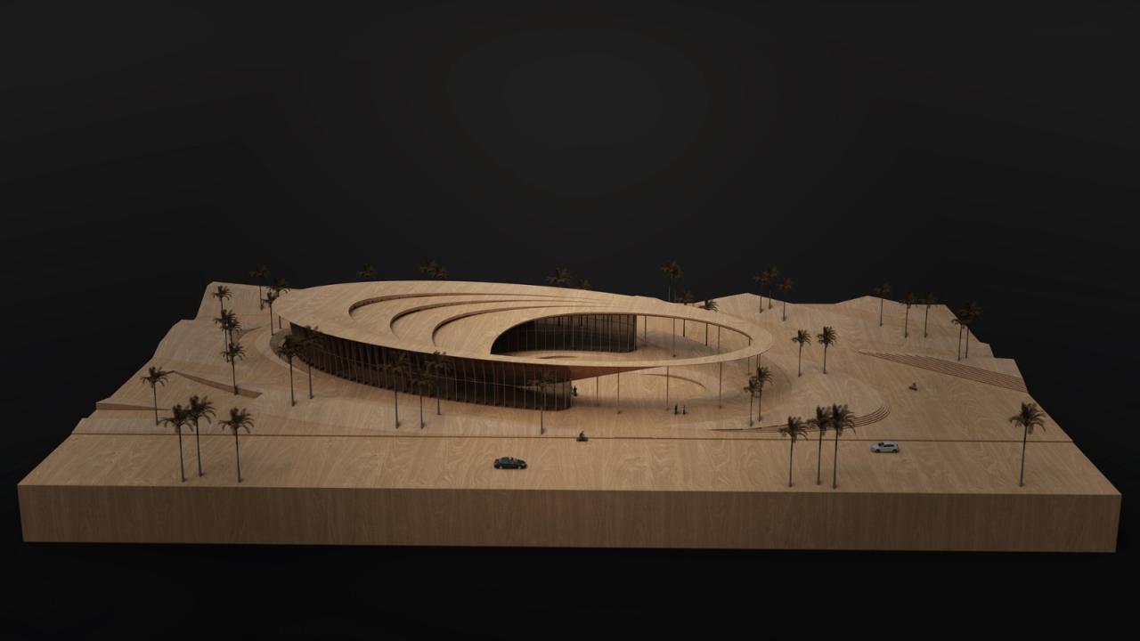 BIM建筑|海口西秀公园游客中心 / 慕达建筑