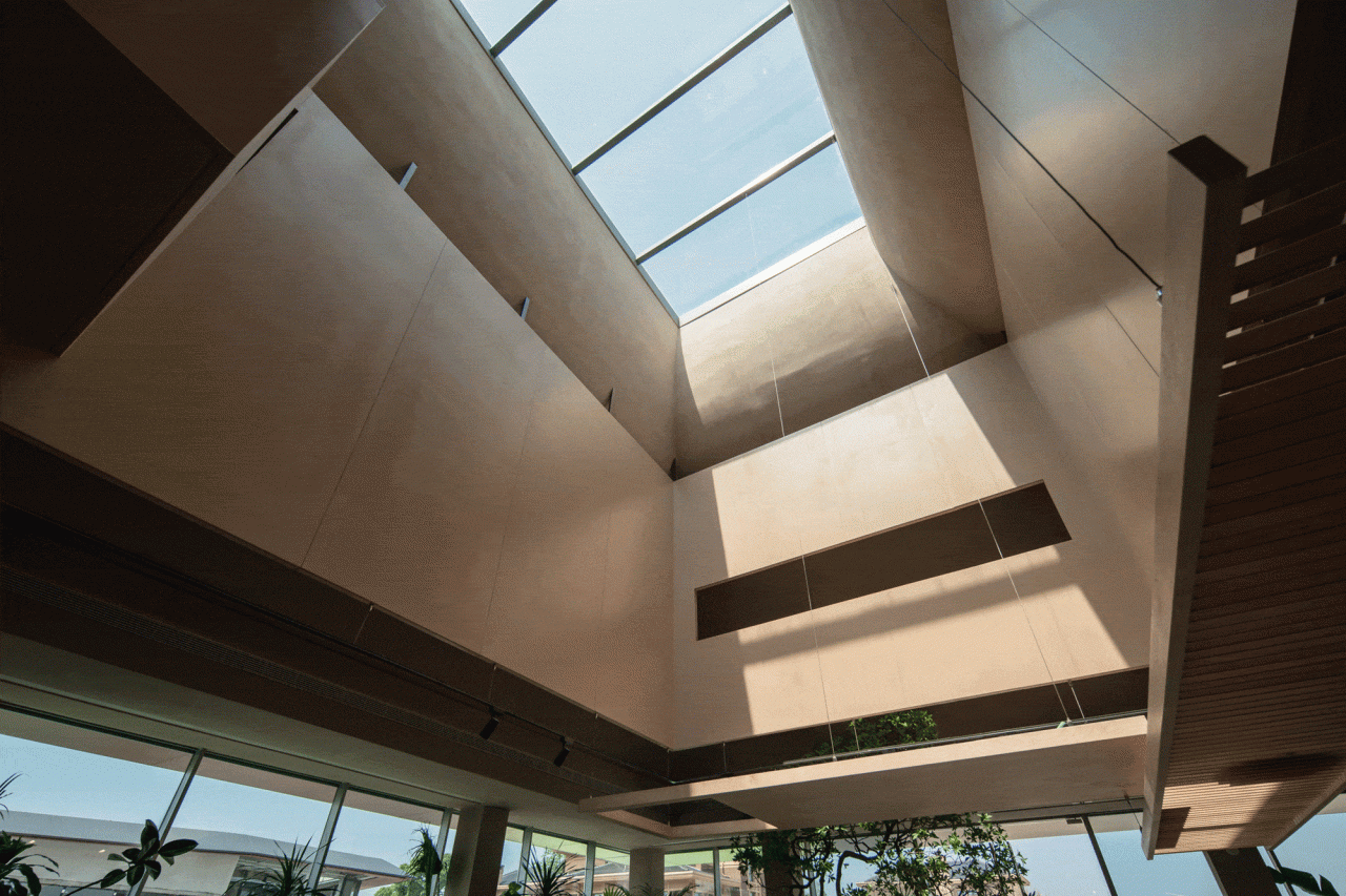 BIM建筑|光的中庭：泊心域社区邻里中心 / 孟凡浩-line+建筑事务所