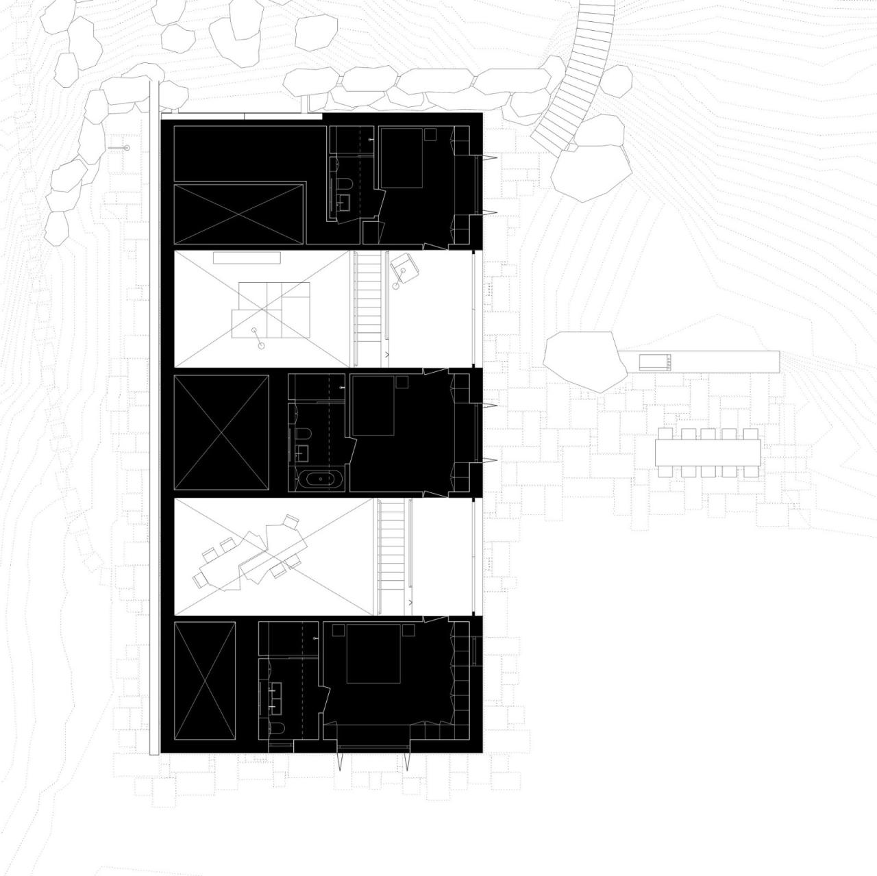 BIM建筑|木质立方体，湖边木屋 / Appels Architekten