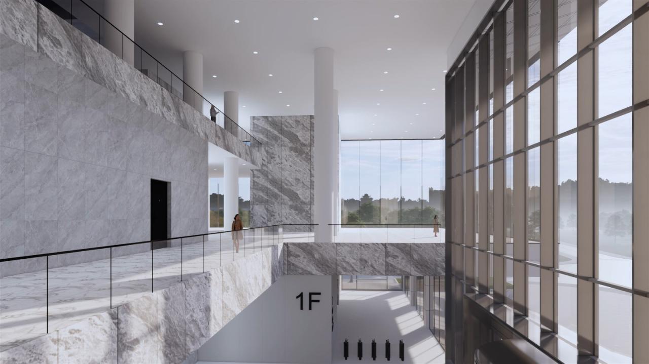 BIM建筑|凝固的正义•常州市中级人民法院扩建 / 简和建筑