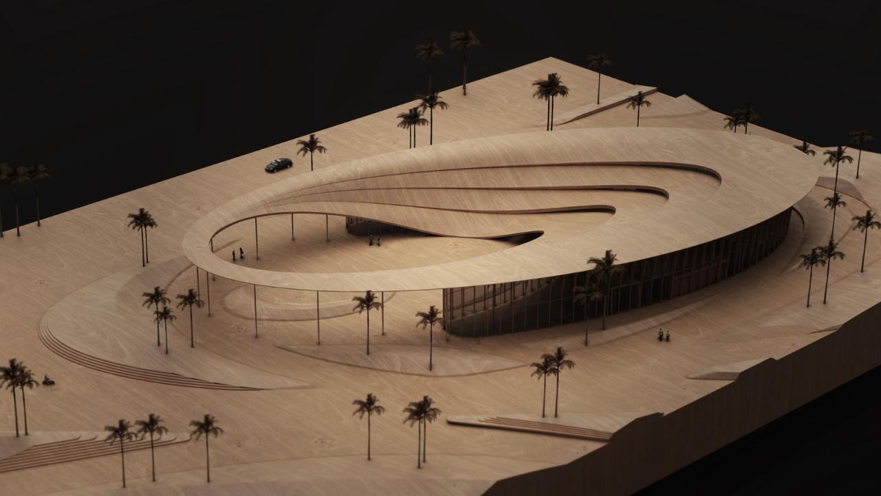 BIM建筑|海口西秀公园游客中心 / 慕达建筑