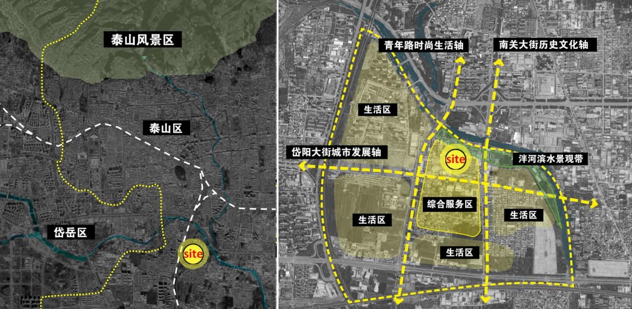 BIM建筑|山水之城·泰汶城市广场 / 简和建筑