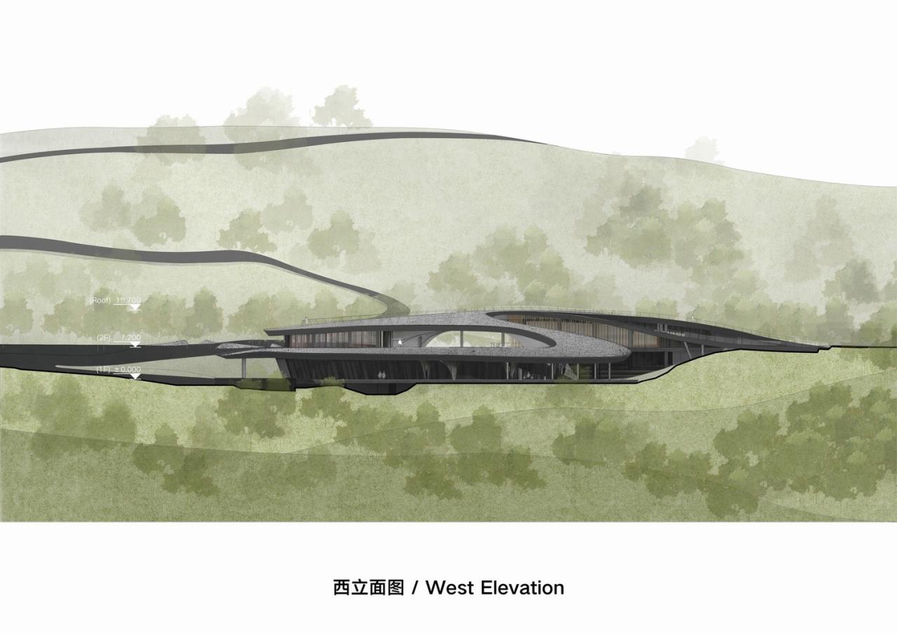 BIM建筑|龙泉山镜高空平台 / BUZZ建筑事务所