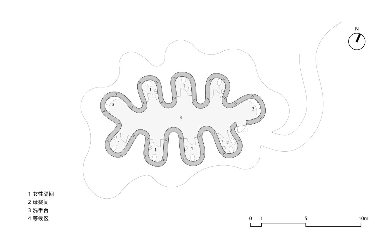 BIM建筑|天光洗手堂 / 众建筑