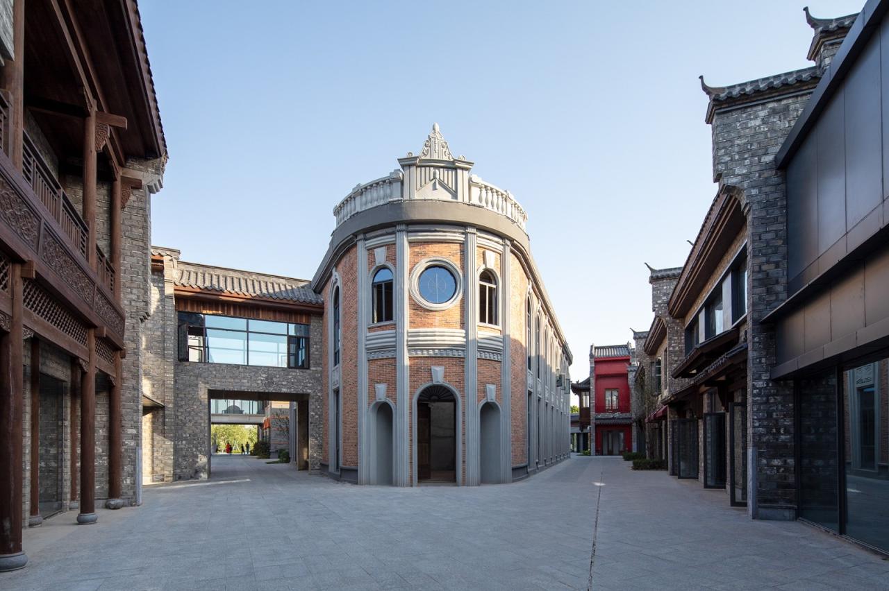 BIM建筑|古韵与新生，空间与群像：阜阳罍街 / 柏涛建筑