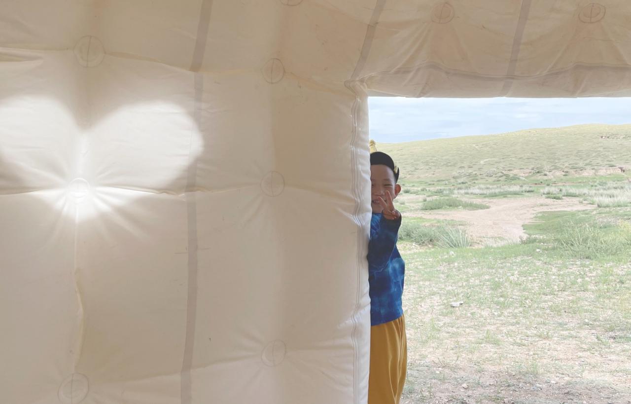 BIM建筑|充气蒙古包 Air Ger / 阁尔工作室