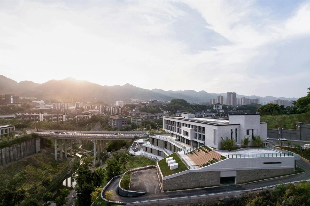 BIM建筑|磁器口服务中心 / 重庆悦集建筑设计