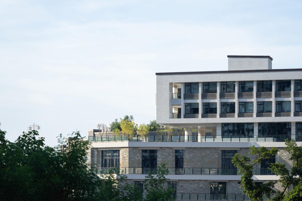 BIM建筑|磁器口服务中心 / 重庆悦集建筑设计