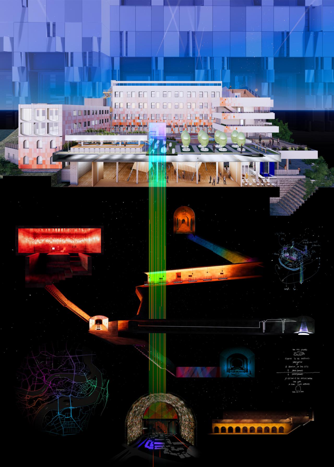 BIM建筑|东村城市天台 / 未见筑设计事务所