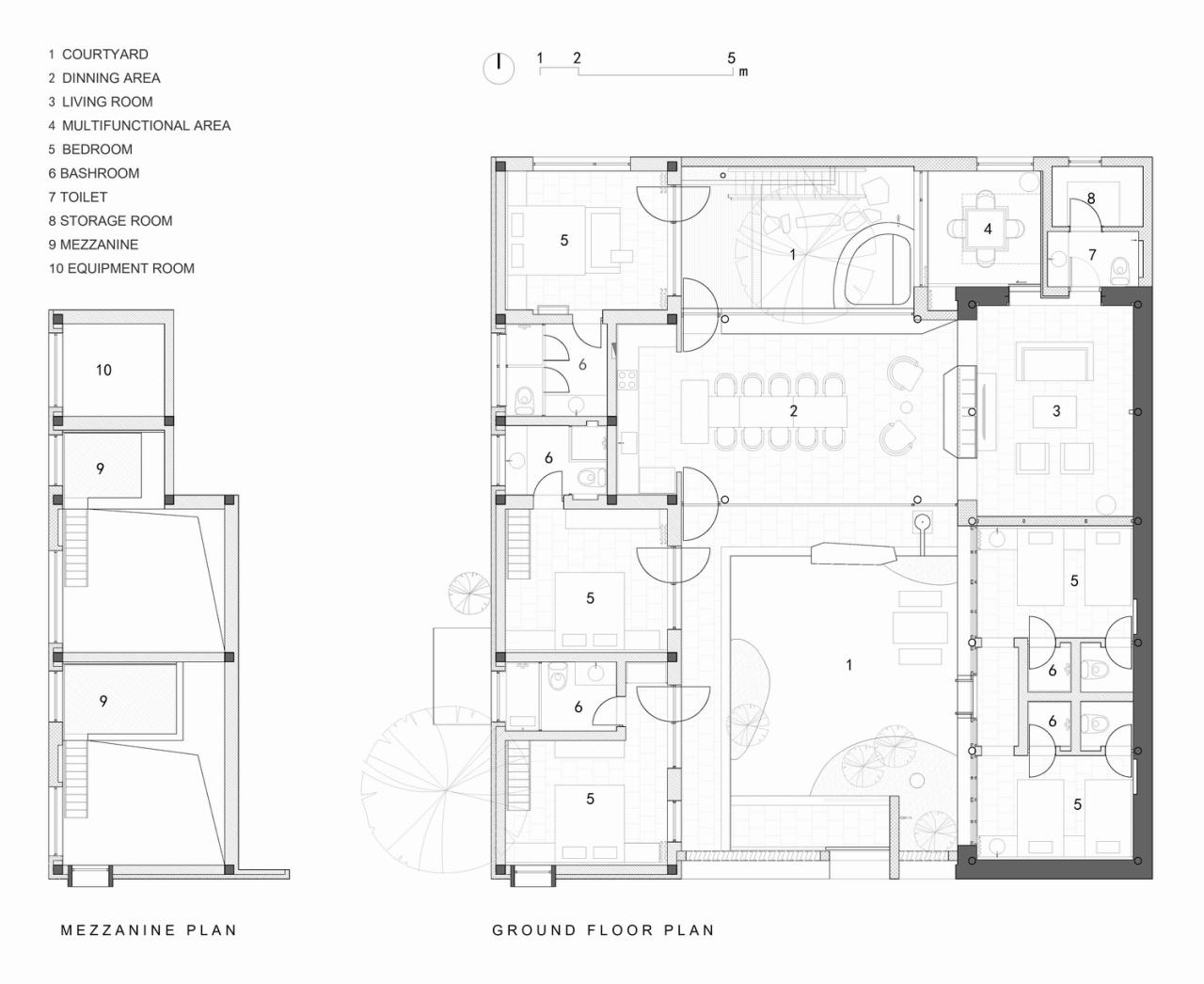 BIM建筑|丫吉宿集98#院 / 复合建筑设计