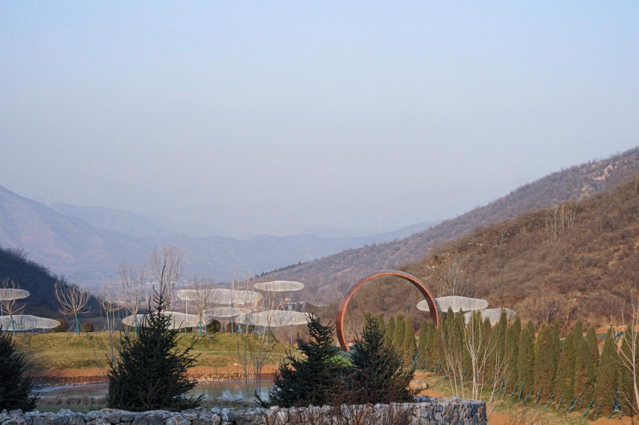 BIM建筑|化作天上的星星, 静美的灵魂栖息地：石家庄安德生命纪念公园·云镜 / 小隐建筑