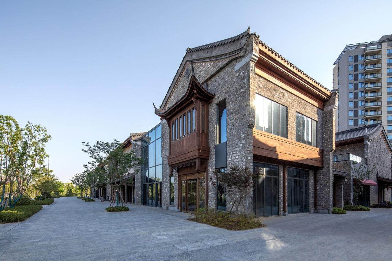 BIM建筑|古韵与新生，空间与群像：阜阳罍街 / 柏涛建筑