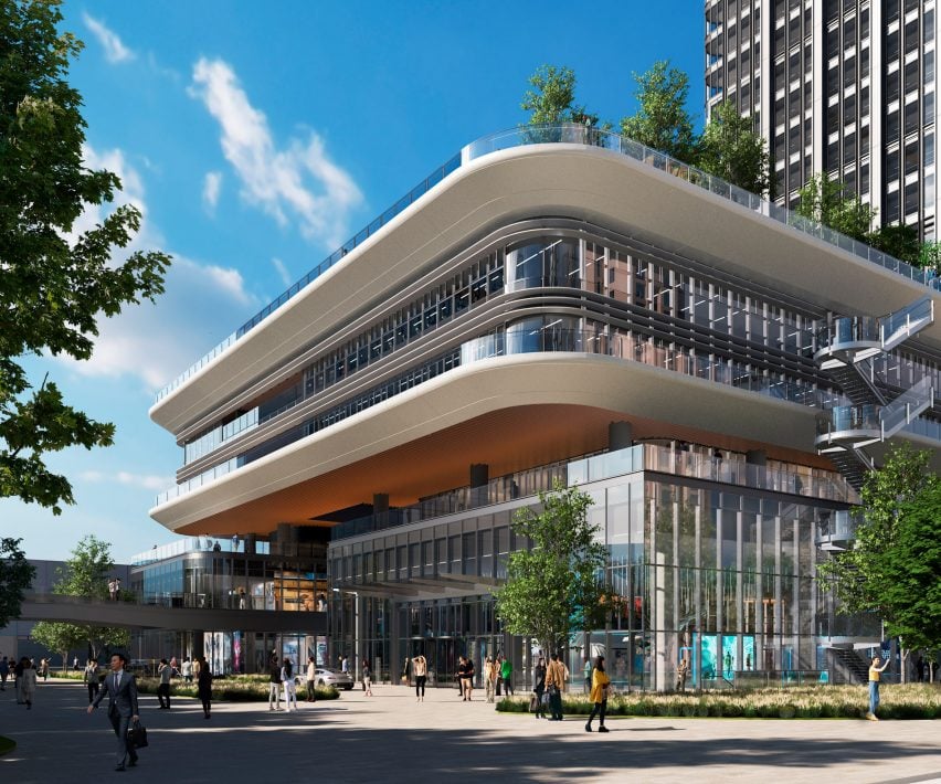 BIM建筑|RSHP在深圳设计开放式巨构超高层