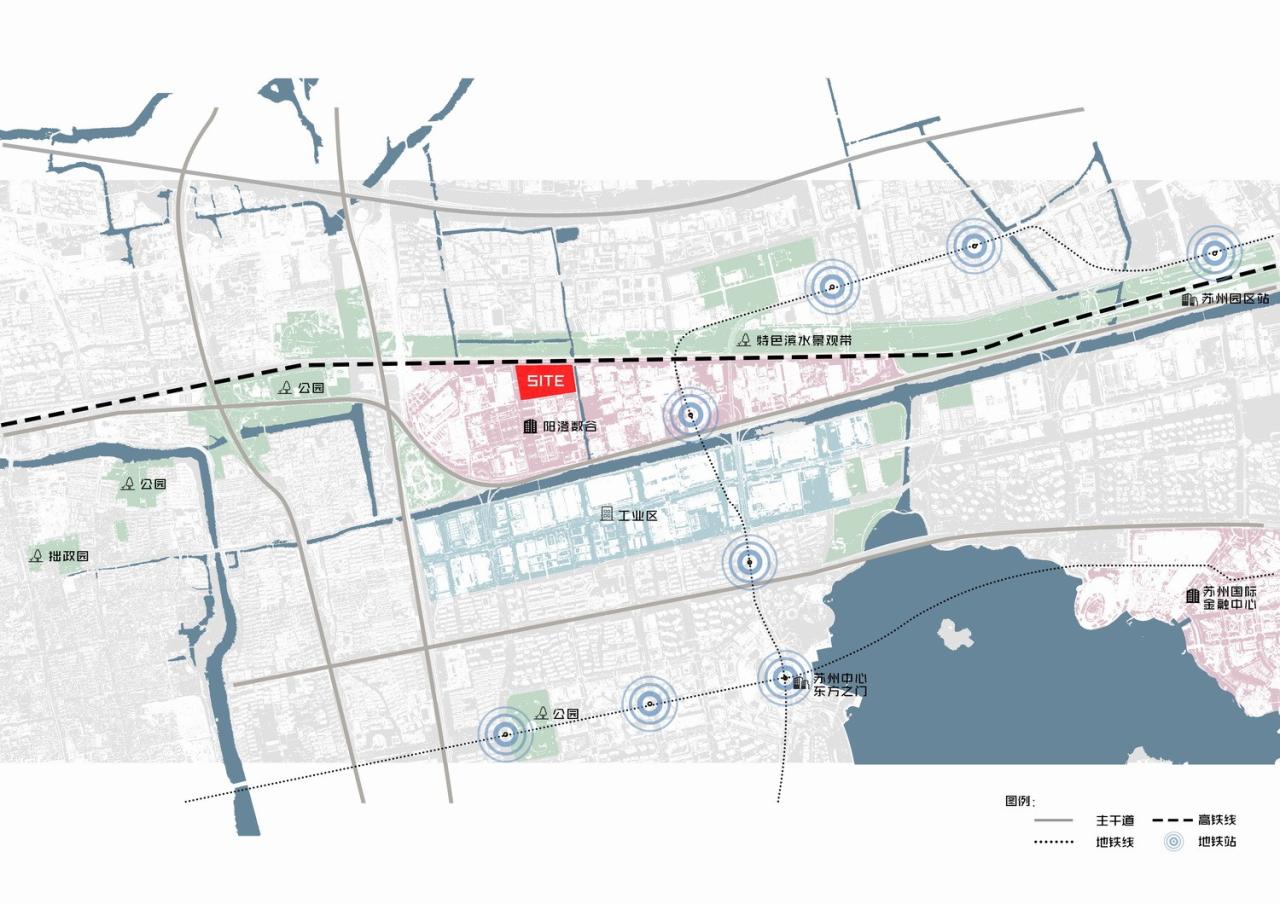 BIM建筑|跳动的色彩×微笑的曲线，园区建筑注入活力与情感：苏州新扬产业园 / FTA